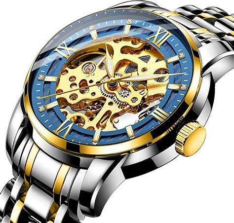 rolex skeleton watches for men|best skeleton automatic mechanical watches.